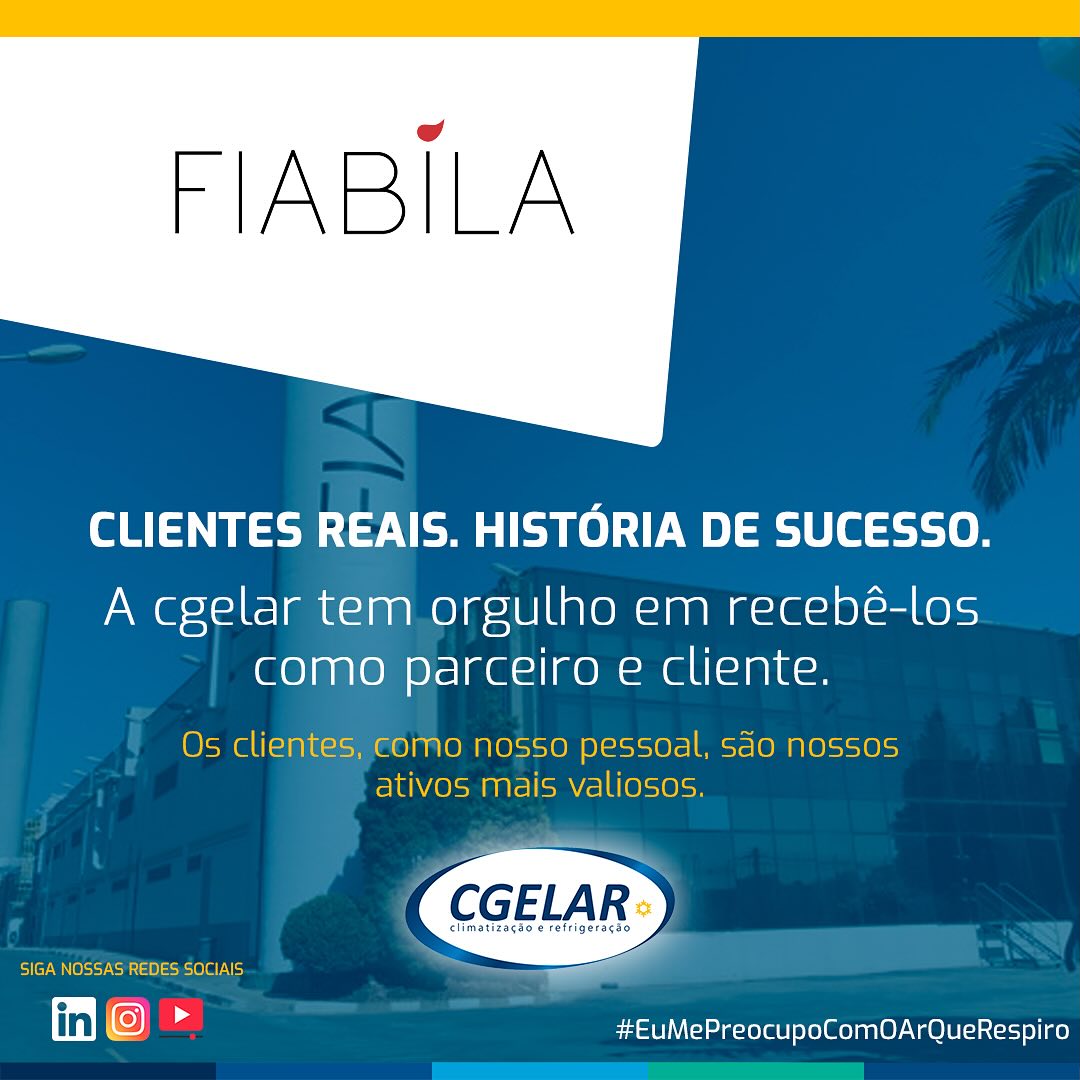 🎉 Novo Cliente CGELAR! 🎉
É com grande satisfação que anunciamos nossa mais nova parceria com a Fiabila Cosméticos! 💄✨ Agora, a CGELAR será responsável pela manutenção preventiva, corretiva e PMOC de seus sistemas de climatização, garantindo mais segurança, eficiência e conforto para suas operações.
Nosso compromisso é oferecer um serviço de alta qualidade, sempre alinhado às normas e melhores práticas do setor. 🚀🔧
💡 Quer uma gestão completa e confiável para o seu sistema de climatização? Fale com a CGELAR!
📩 Saiba mais em 👉 www.cgelar.com.br
#CGELAR #FiabilaCosméticos #ManutençãoPreventiva #PMOC #Eficiência #ClimatizaçãoProfissional