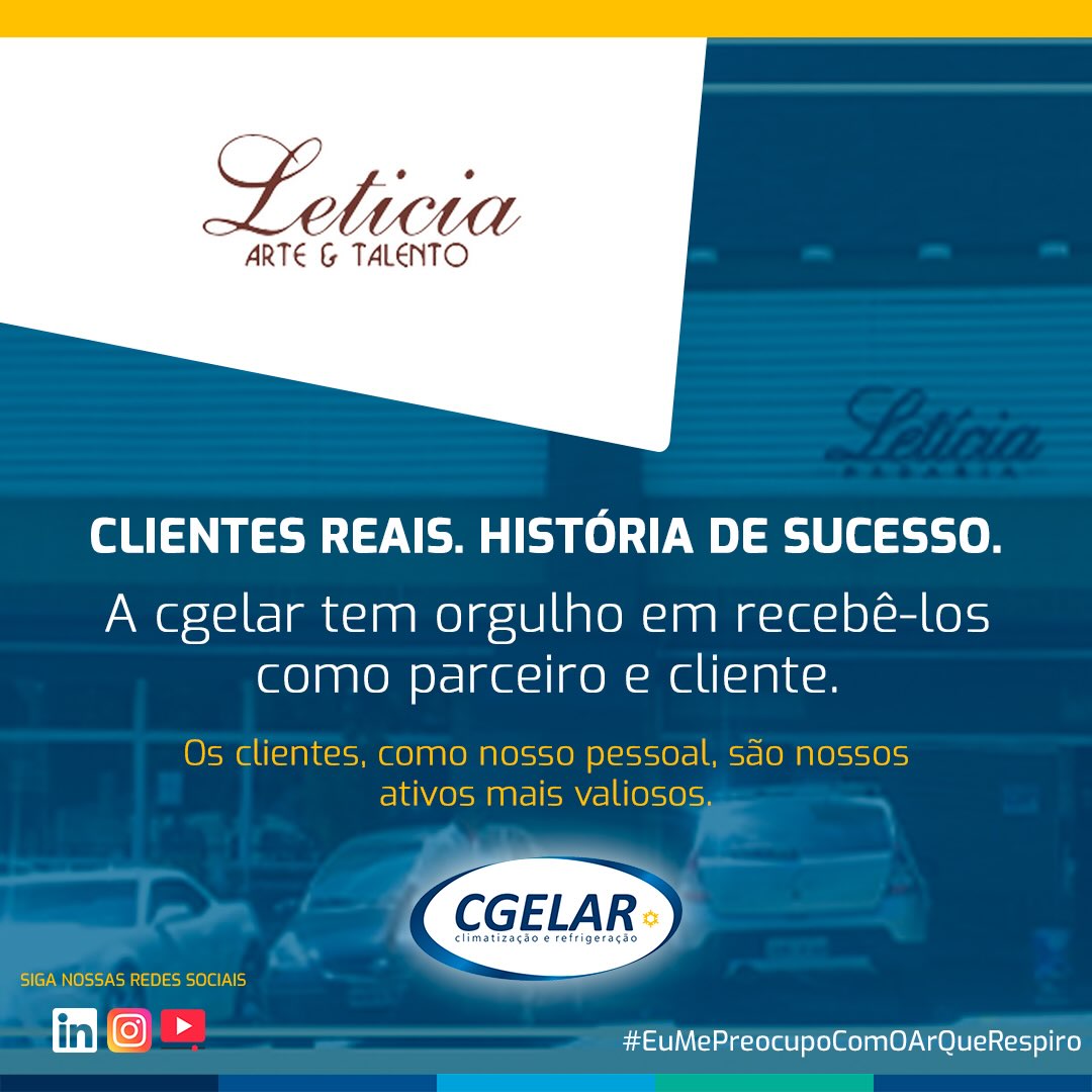 🤝 NOVO CLIENTE | SEJA BEM-VINDA, PADARIA LETÍCIA!

É com grande satisfação que damos as boas-vindas à Padaria Letícia – Unidade Morumbi, que passa a contar com a experiência e o suporte técnico da CGELAR para cuidar de seus sistemas de climatização.

Mais uma parceria que reforça nosso compromisso em proporcionar confiabilidade, eficiência e segurança operacional, por meio de uma manutenção técnica estruturada e de qualidade.

Agradecemos à Padaria Letícia pela confiança em nosso trabalho. Estamos prontos para construir mais uma parceria de sucesso!

Bem-vinda à CGELAR! 💙💛

#CGELAR #NovoCliente #PadariaLetícia #Climatização #ManutençãoPreventiva PMOC HVAC SãoPaulo